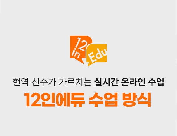 현역 선수가 가르치는 실시간 온라인 수업 - 12인에듀 온라인 바둑 수업 방식 소개